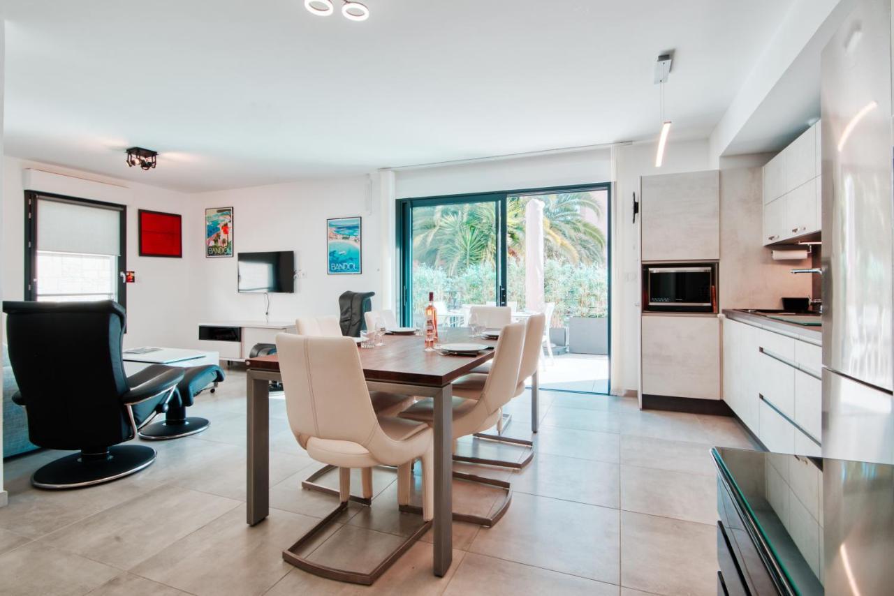 O Fil De L'Eau - Appartement Standing Vue Mer A08 T2 Bandol Dış mekan fotoğraf