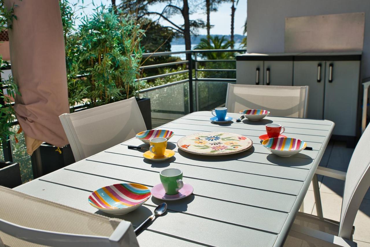 O Fil De L'Eau - Appartement Standing Vue Mer A08 T2 Bandol Dış mekan fotoğraf