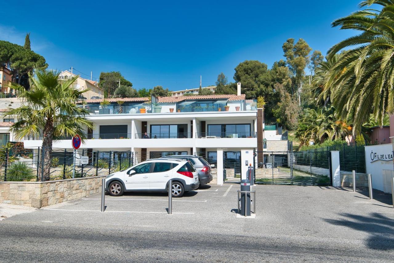O Fil De L'Eau - Appartement Standing Vue Mer A08 T2 Bandol Dış mekan fotoğraf